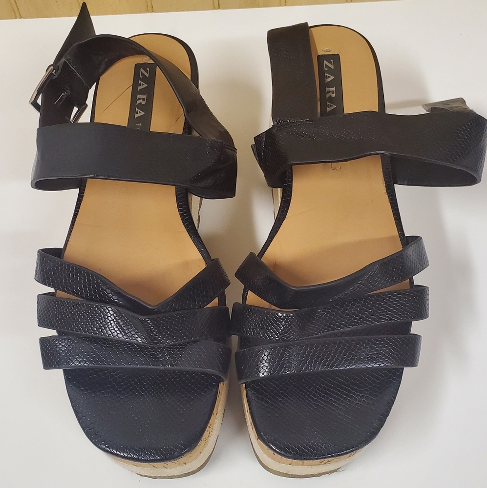 Zara platform sandals